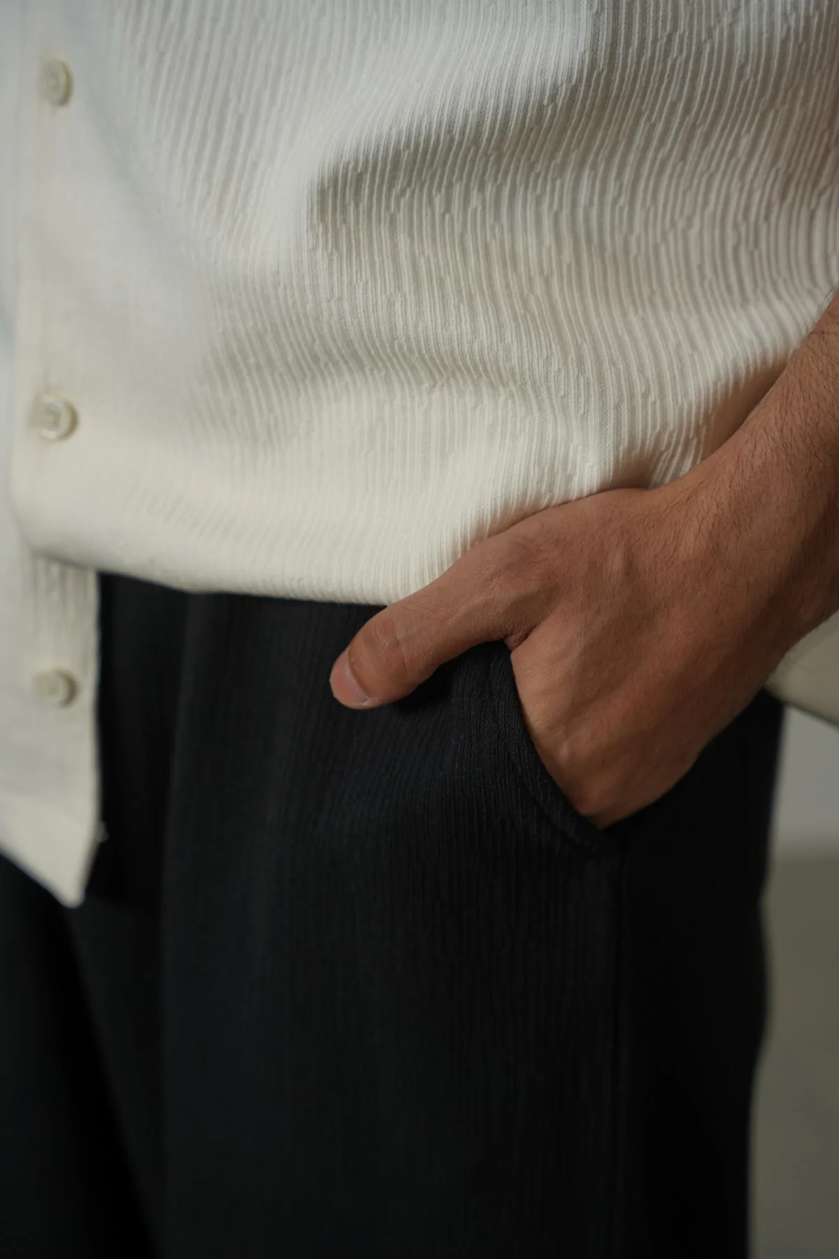 TENCEL COTTON PANTS - Image 3