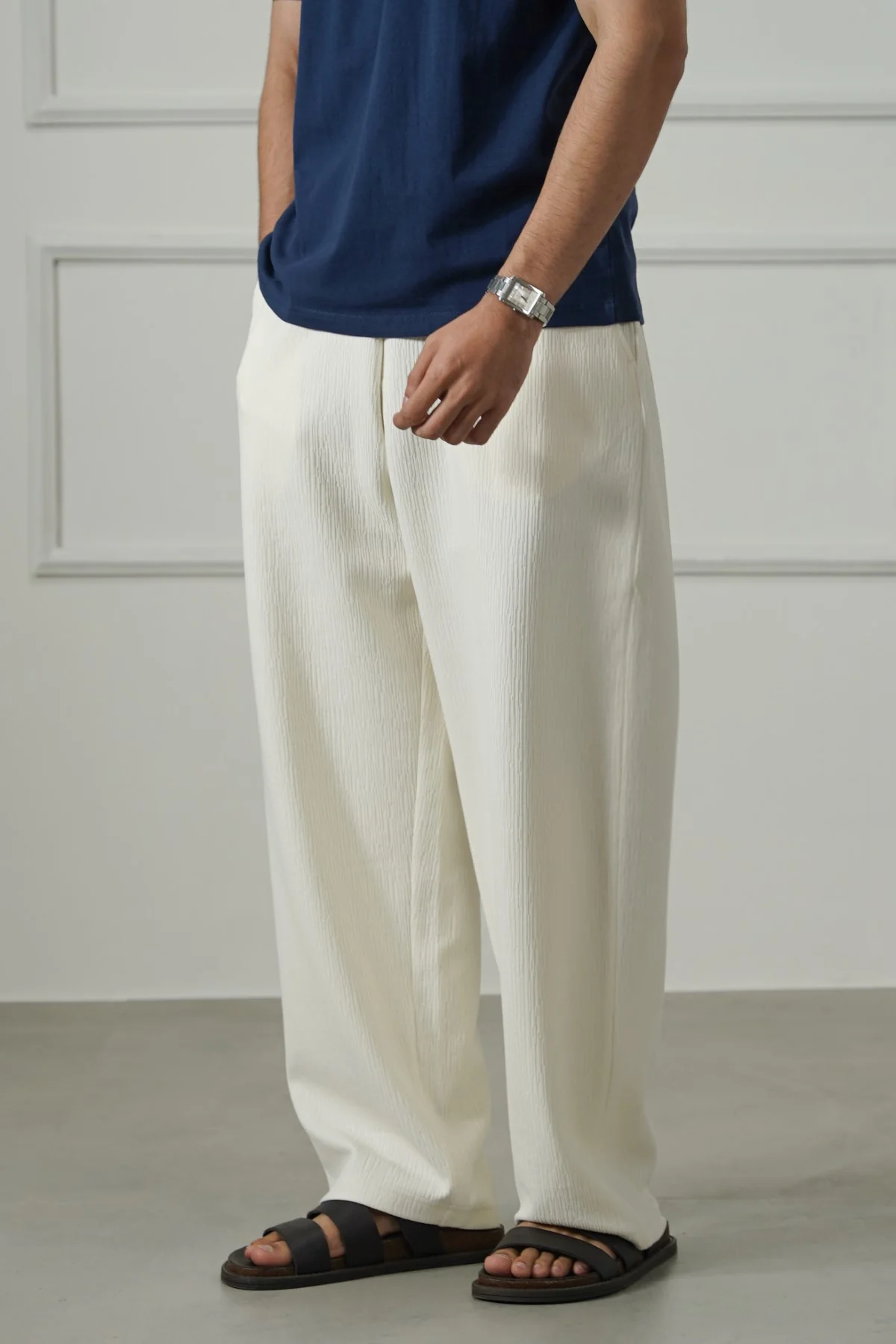 TENCEL COTTON PANTS - Image 4