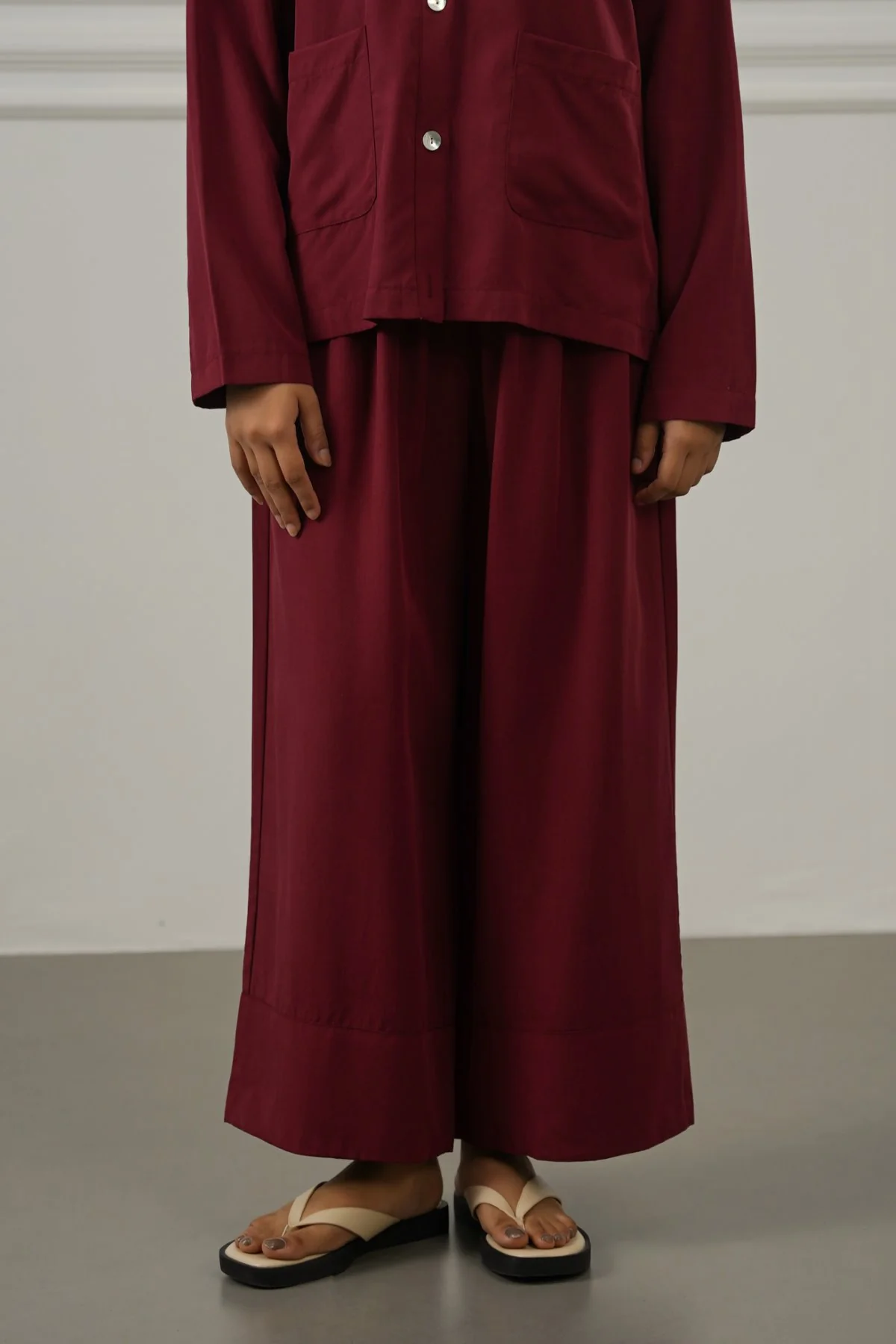 TENCEL-LINEN EASE PANTS