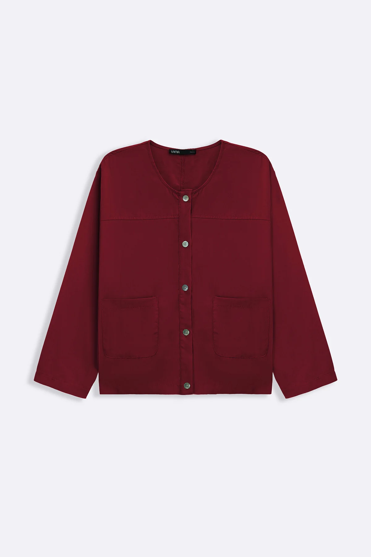TENCEL-LINEN POCKET BLOUSE - Image 2
