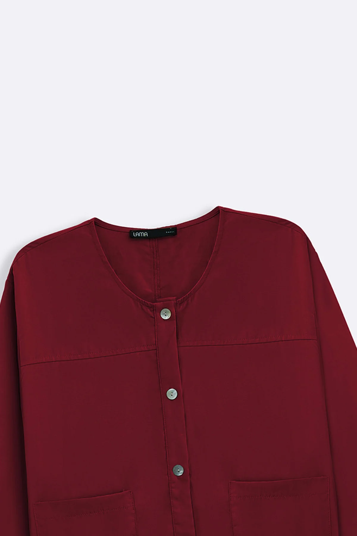 TENCEL-LINEN POCKET BLOUSE - Image 7