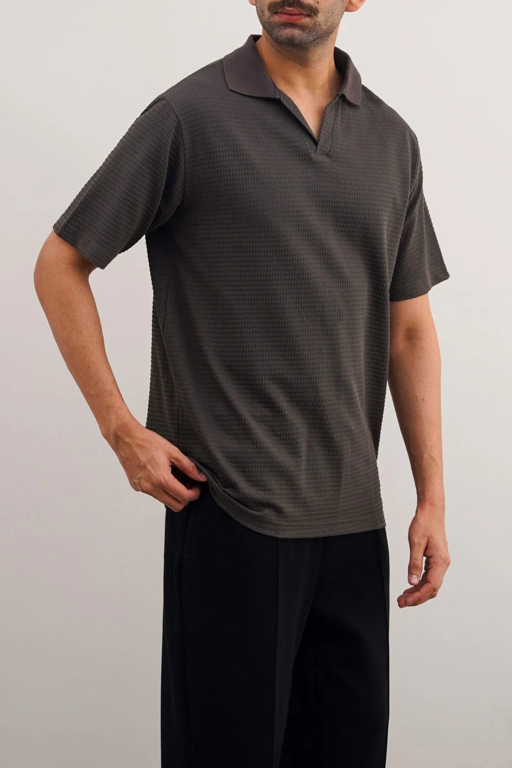TENCEL POLO SHIRT