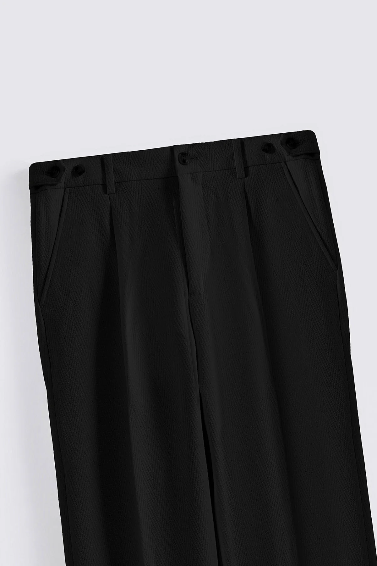 TEXTURED ADJUSTABLE PANTS - Image 6
