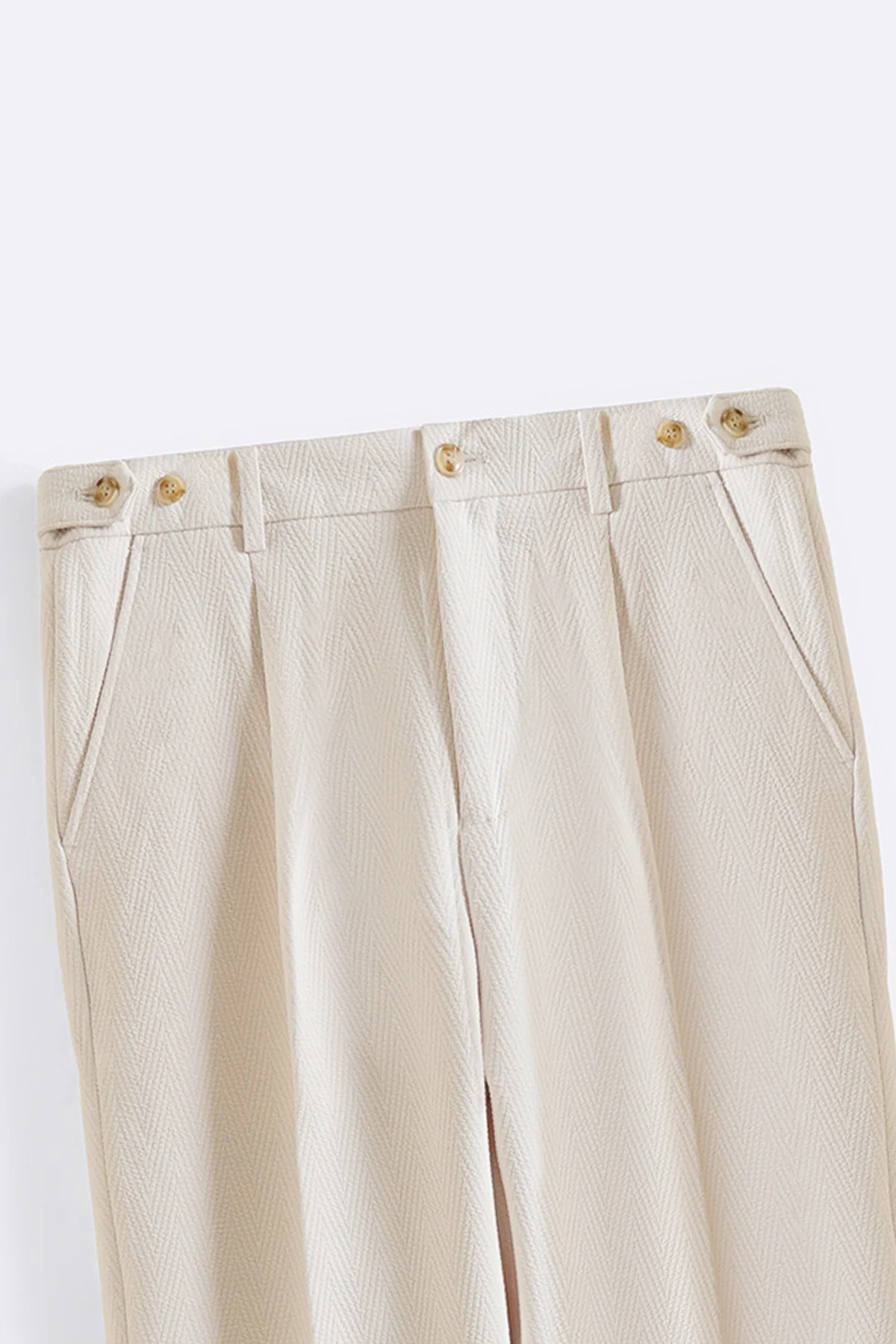 TEXTURED ADJUSTABLE PANTS - Image 5