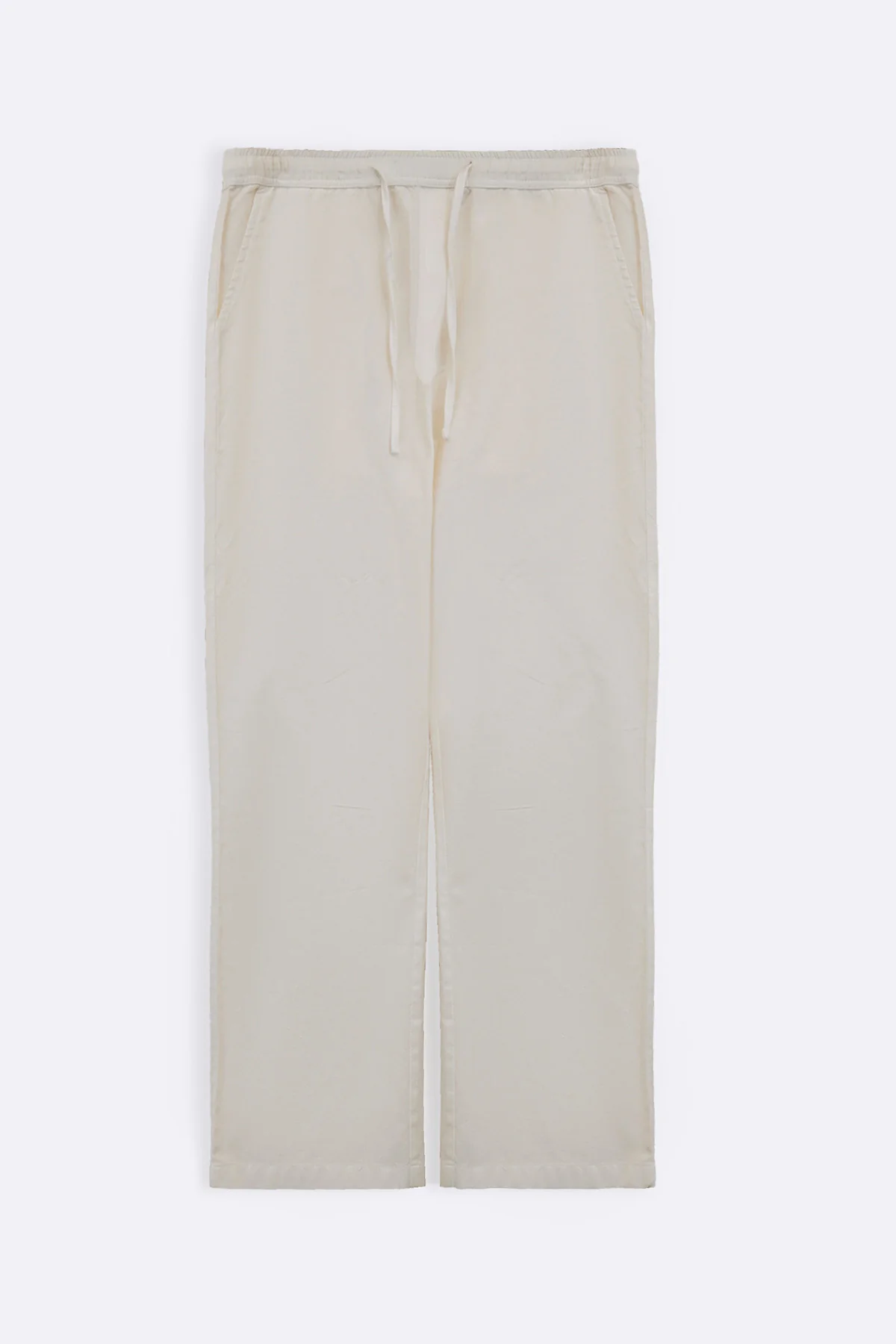 TEXTURED COTTON PANTS - Image 2