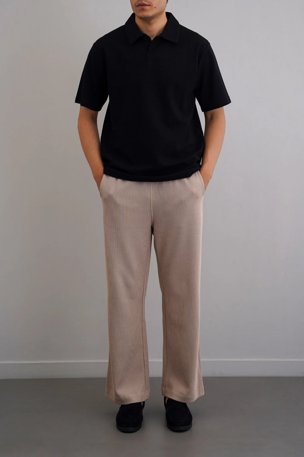 TEXTURED ESSENTIAL POLO - Image 4