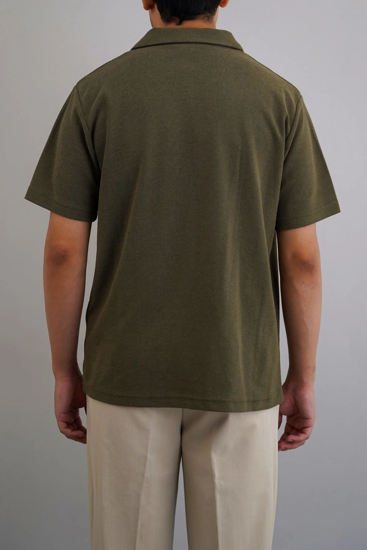 TEXTURED ESSENTIAL POLO - Image 5