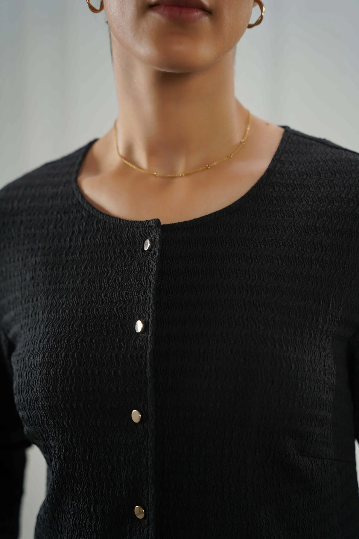 TEXTURED FITTED SHIRT - Image 4