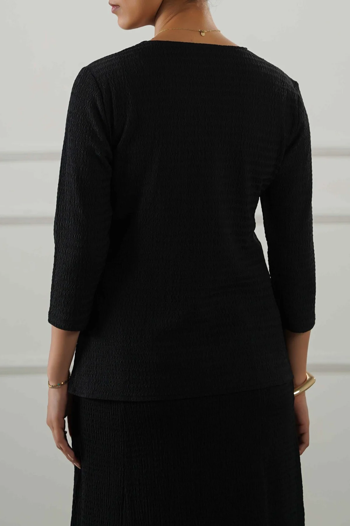 TEXTURED FITTED SHIRT - Image 5