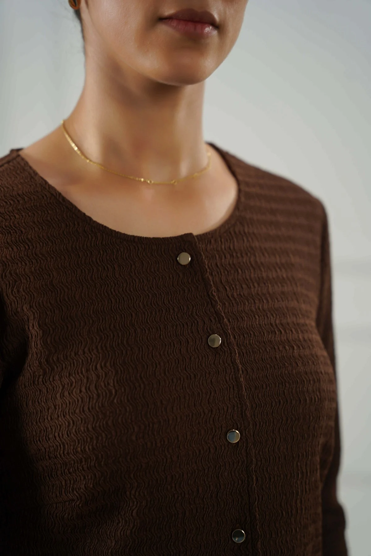 TEXTURED FITTED SHIRT - Image 3