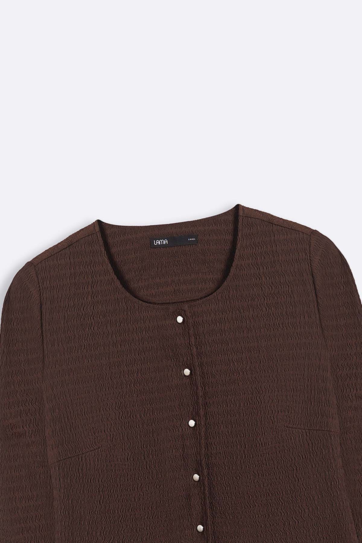 TEXTURED FITTED SHIRT - Image 6