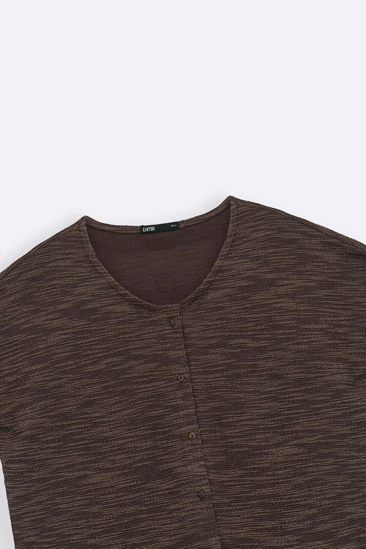 TEXTURED KNIT BUTTON-DOWN - Image 8