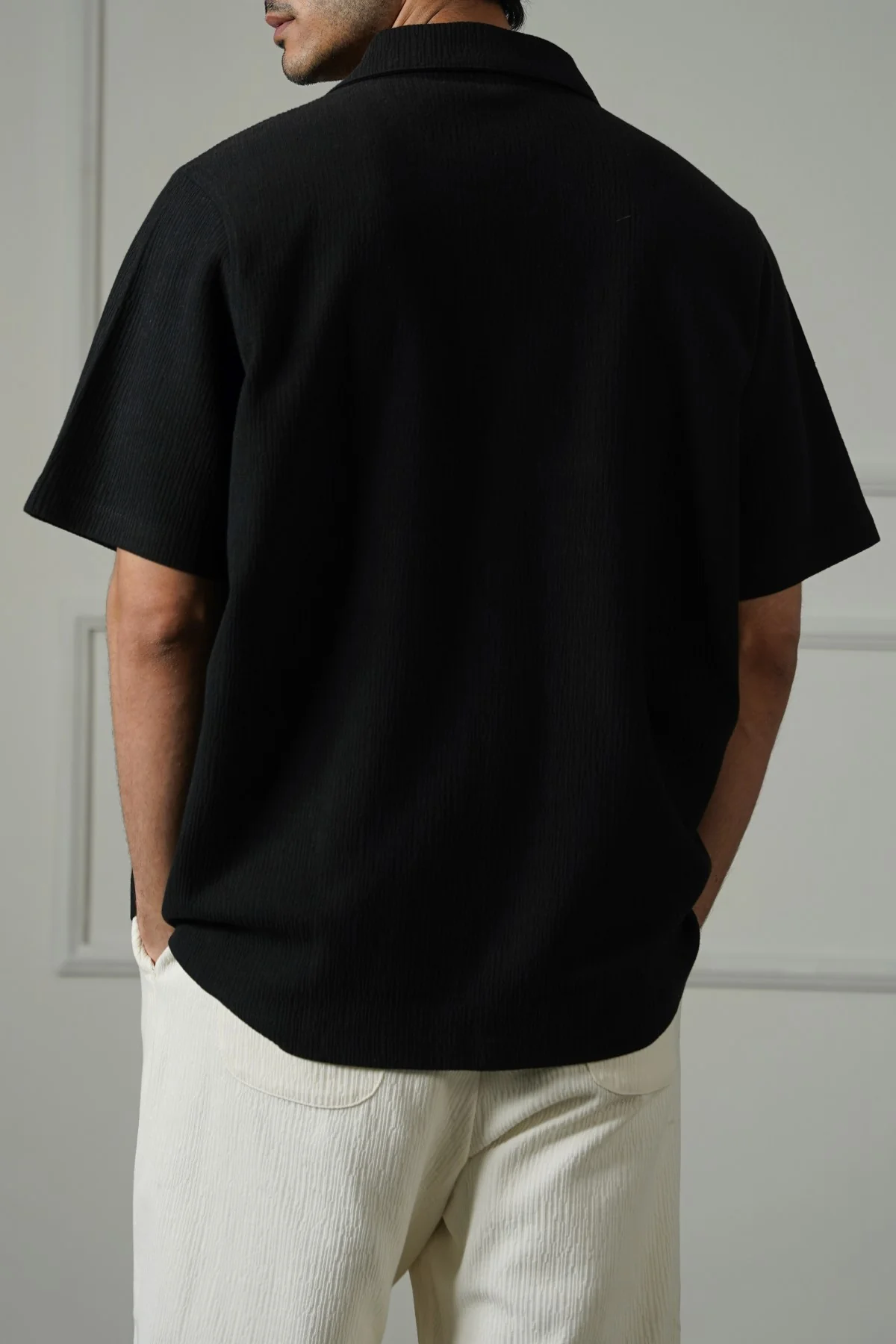 TEXTURED KNITTED SHIRT - Image 4