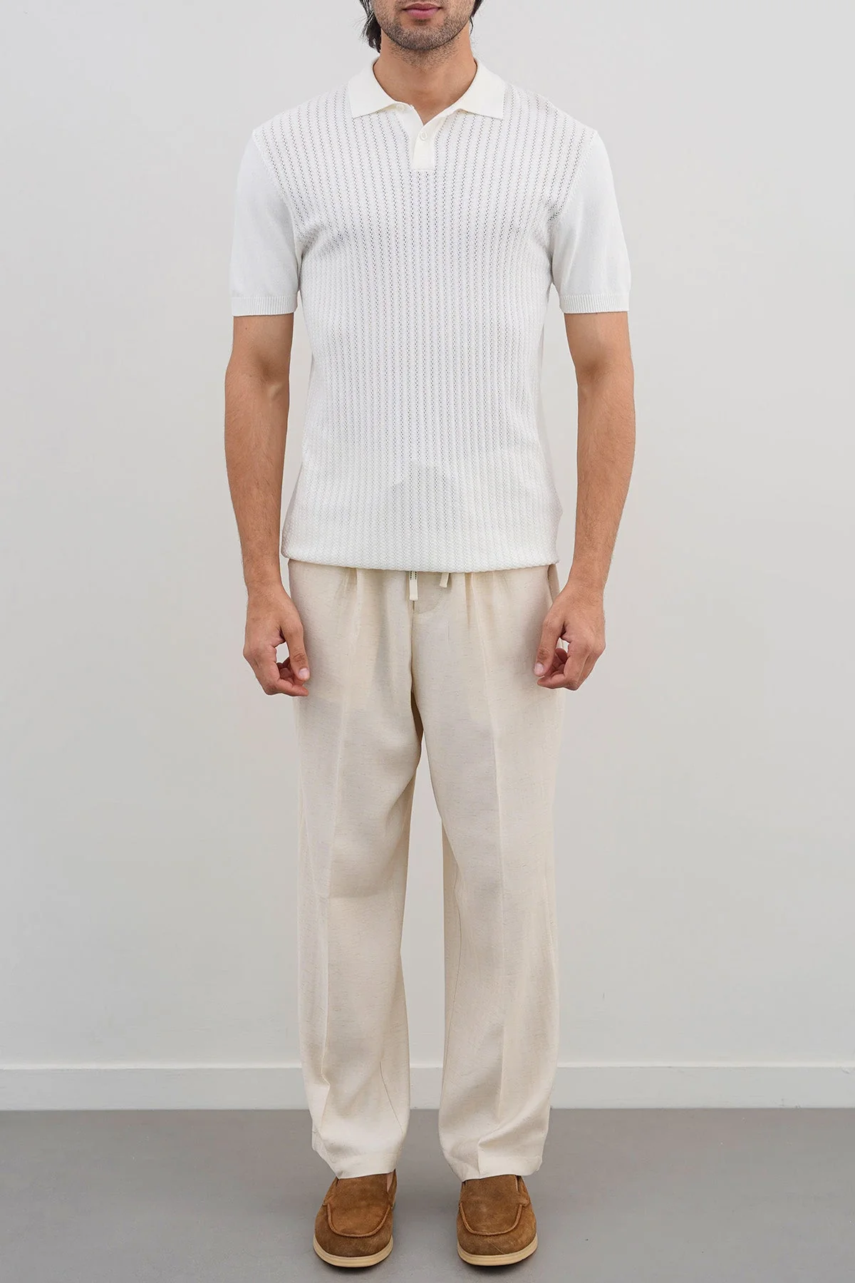 TEXTURED POLO - Image 5