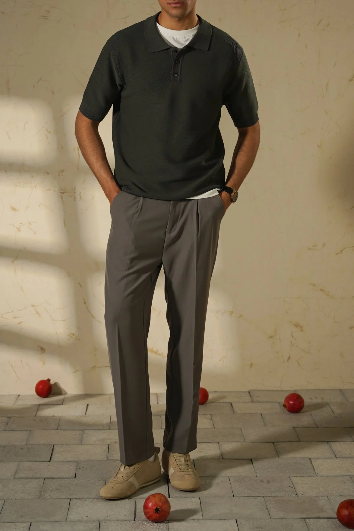 TEXTURED POLO - Image 3