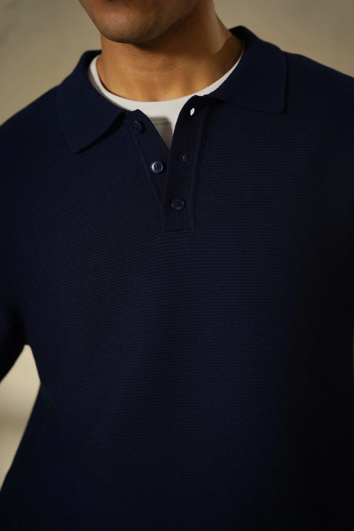 TEXTURED POLO - Image 3