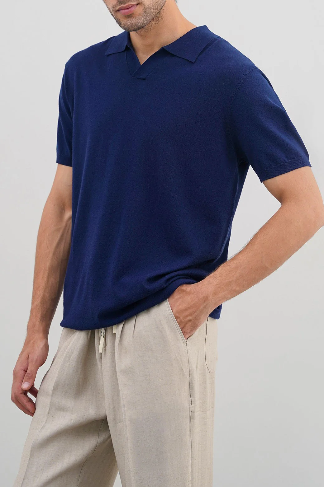 TEXTURED POLO