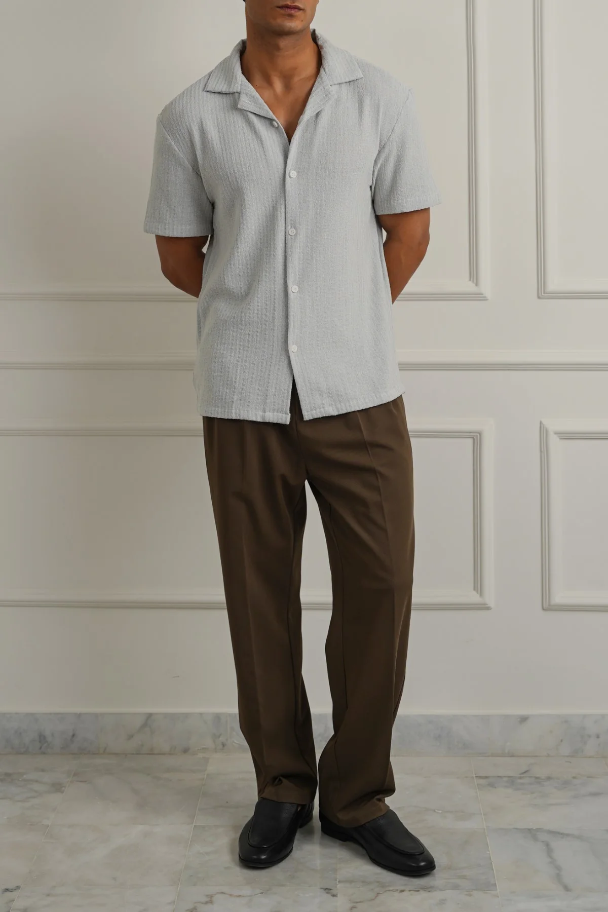 TEXTURED RESORT SHIRT - Image 3