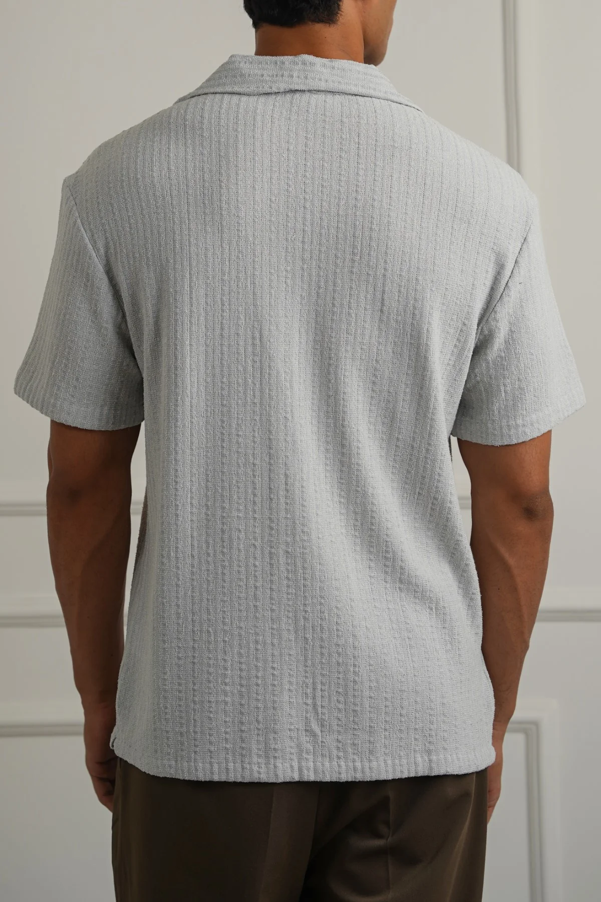TEXTURED RESORT SHIRT - Image 4