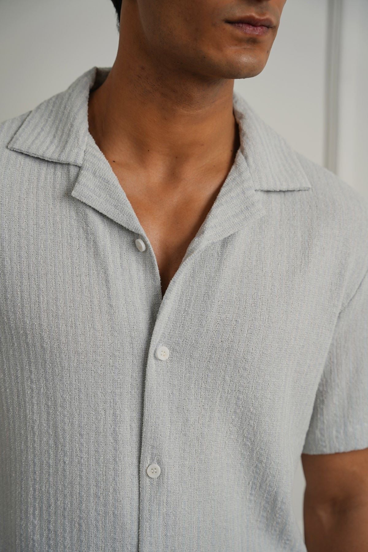 TEXTURED RESORT SHIRT - Image 5