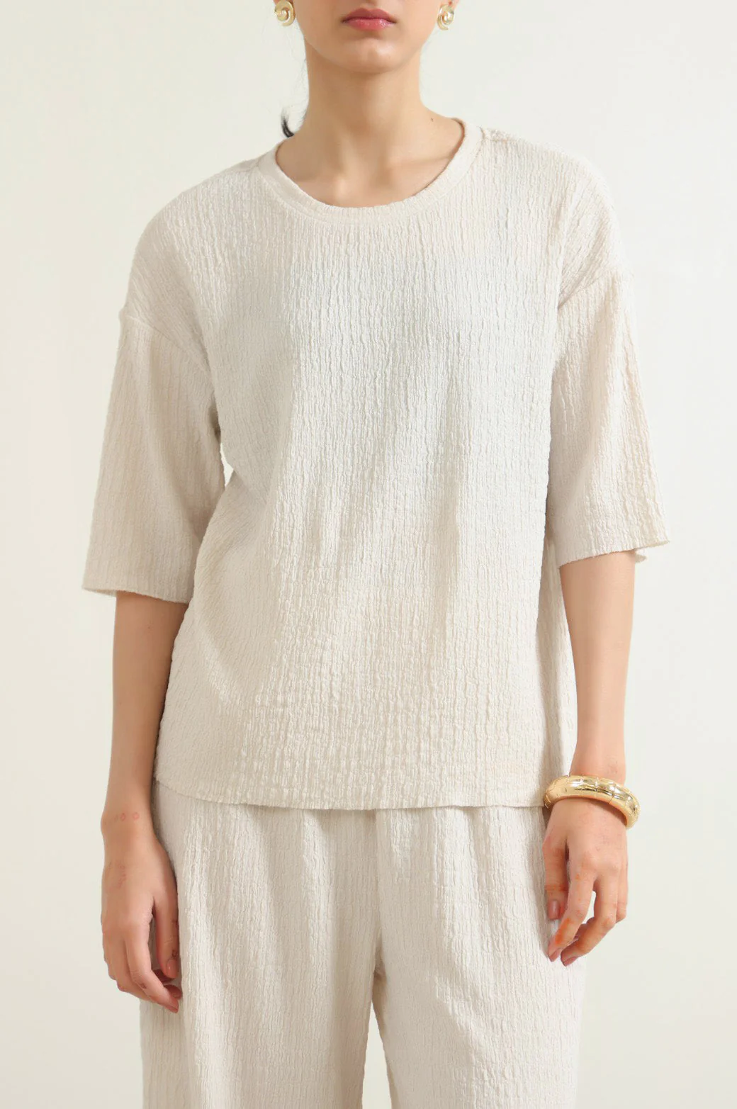 TEXTURED STRETCHY TOP - Image 2
