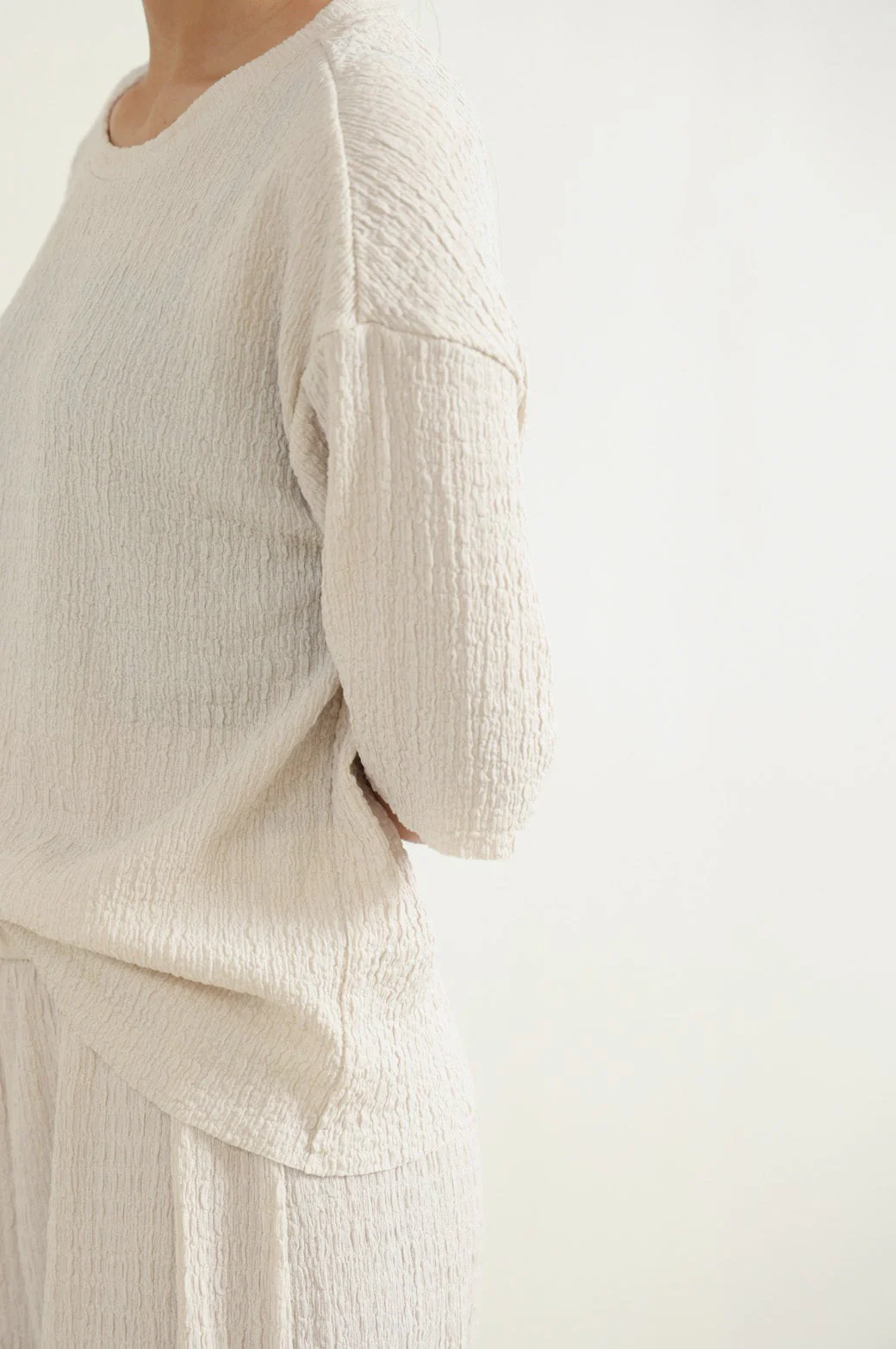 TEXTURED STRETCHY TOP - Image 3