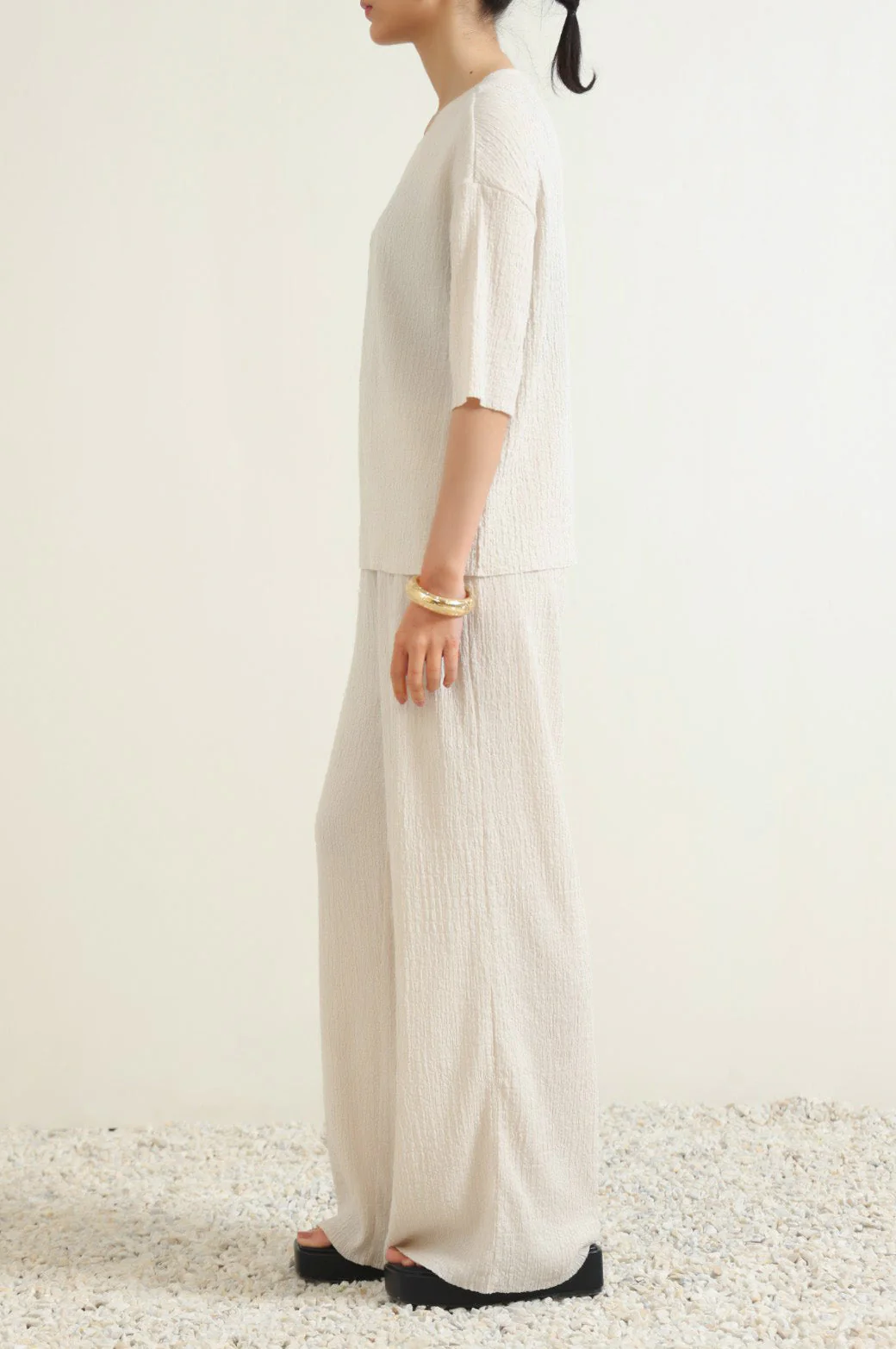 TEXTURED STRETCHY TOP - Image 5