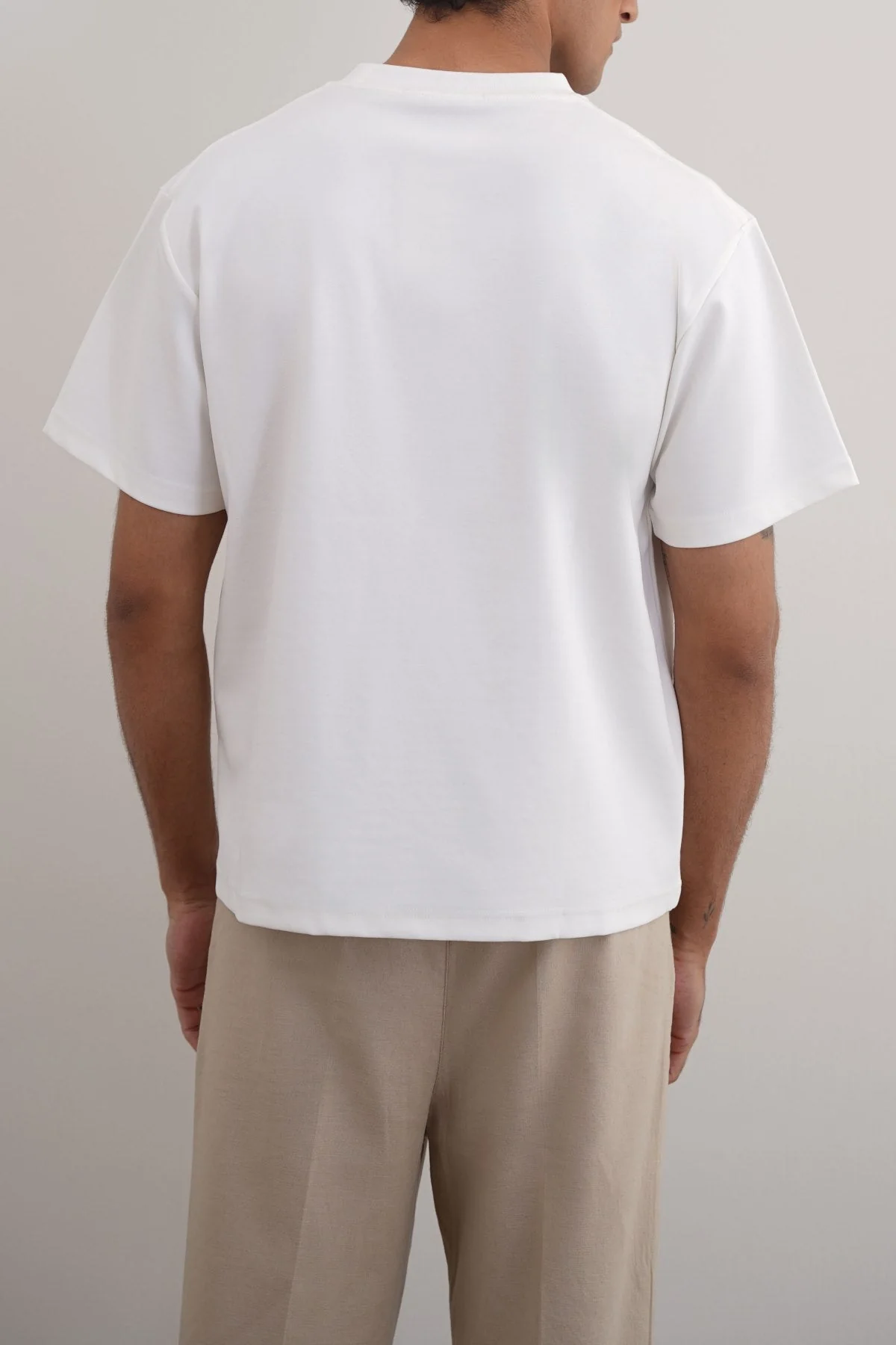 TEXTURED KNITTED CREW - Image 5