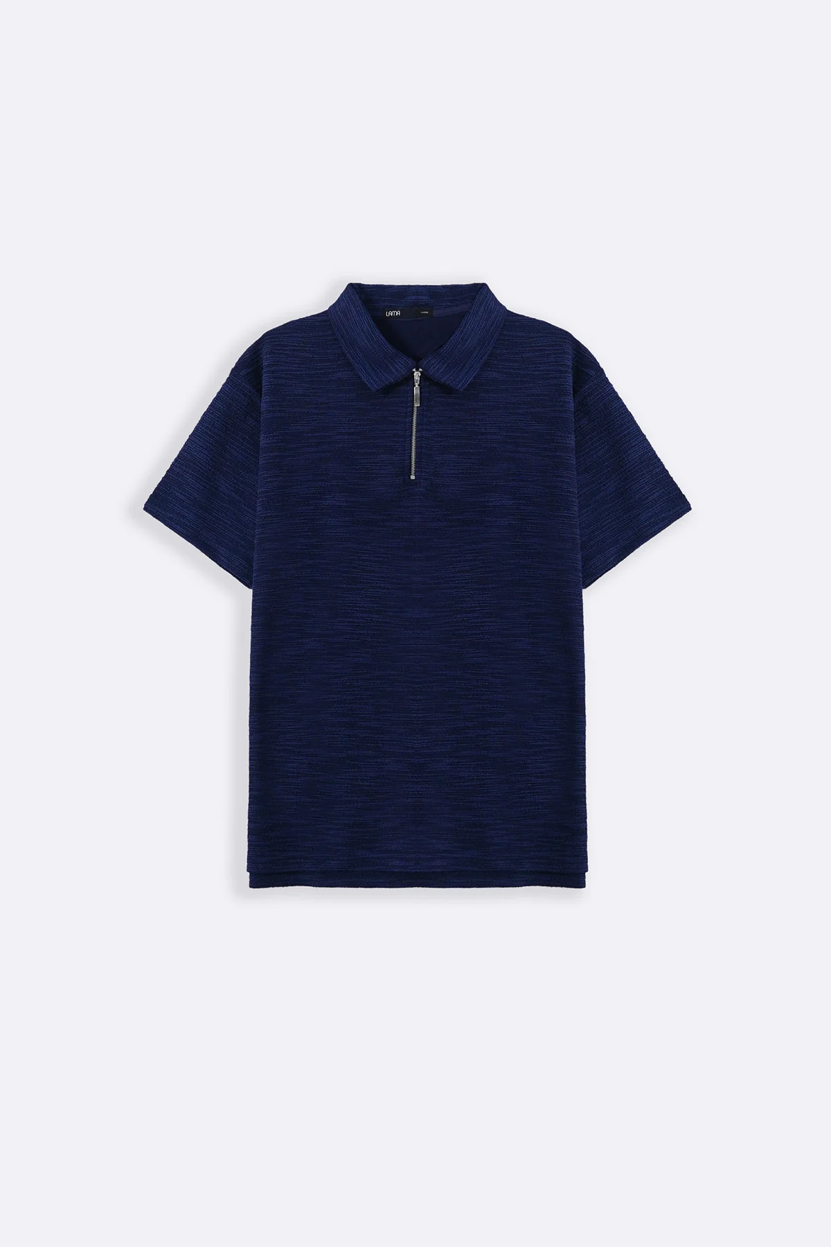 TEXTURED ZIPPER POLO - Image 2