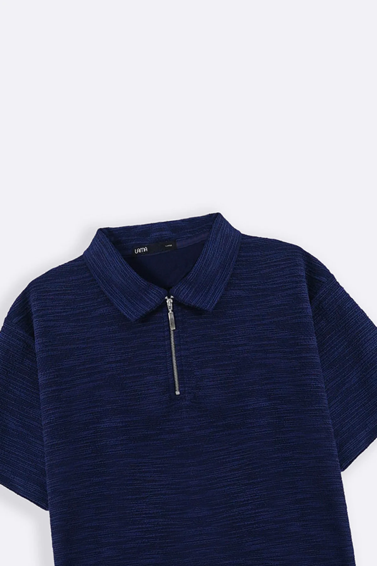 TEXTURED ZIPPER POLO - Image 6