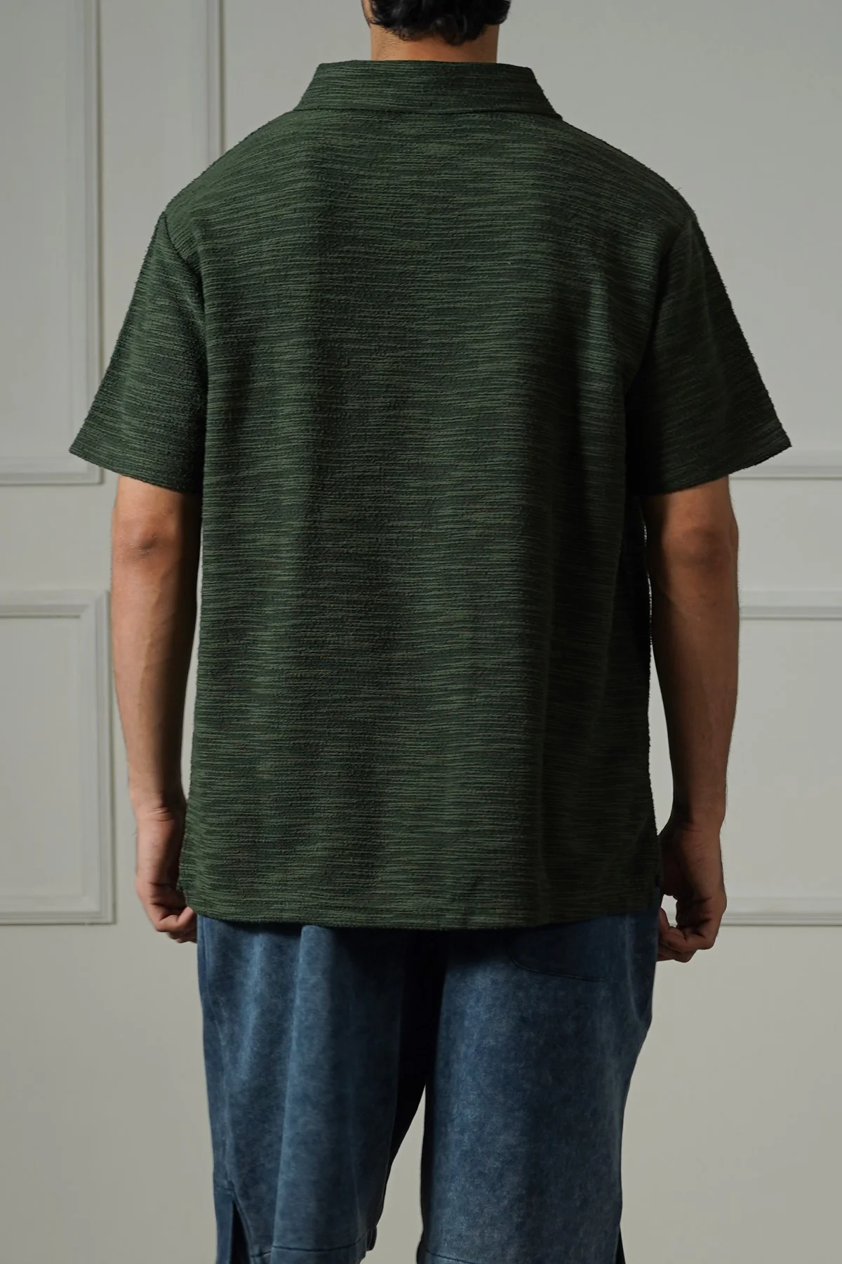 TEXTURED ZIPPER POLO - Image 4