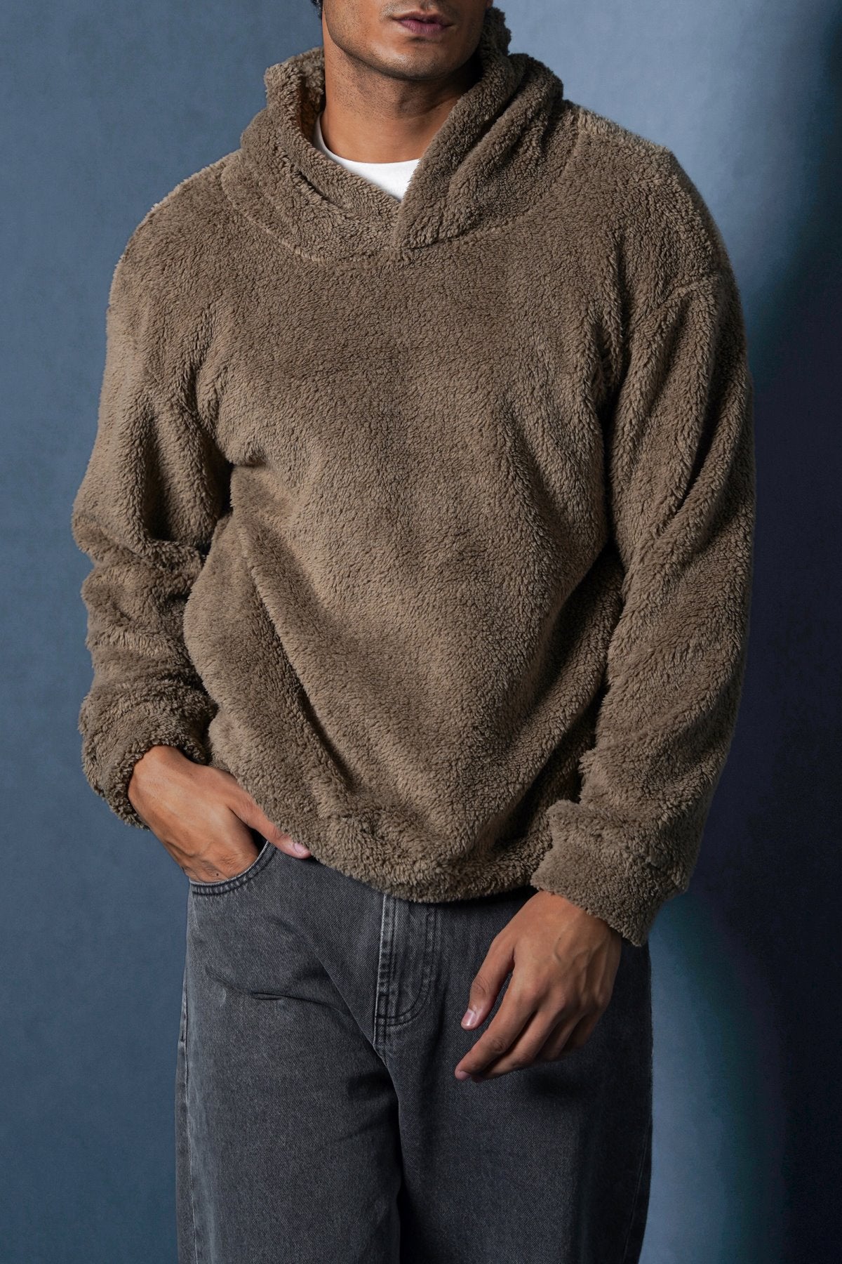 THE FUR HOODIE - Image 2
