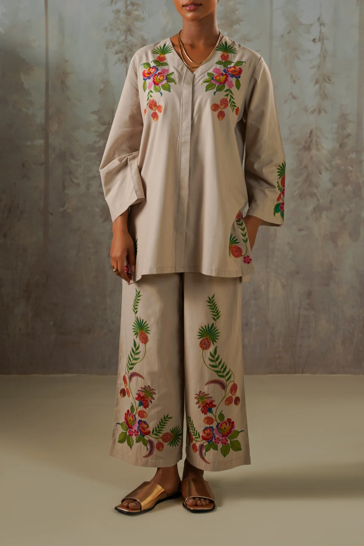 TROPICAL ESCAPE BRODERIE CULOTTES - Image 3