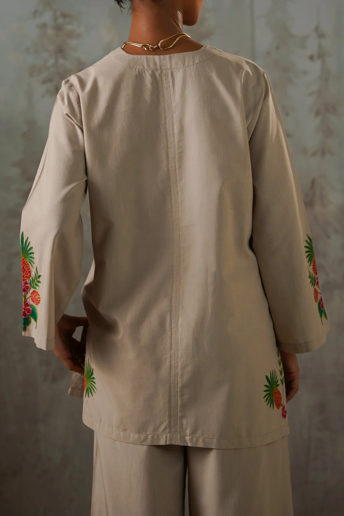 TROPICAL ESCAPE BRODERIE SHIRT - Image 6