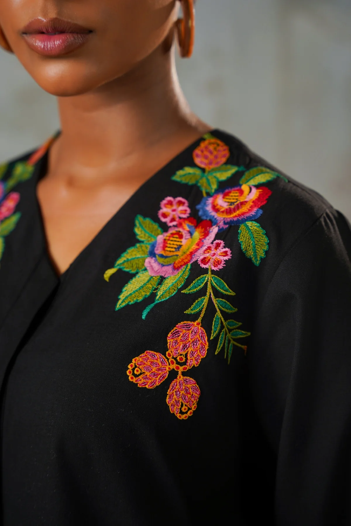 TROPICAL ESCAPE BRODERIE SHIRT - Image 2
