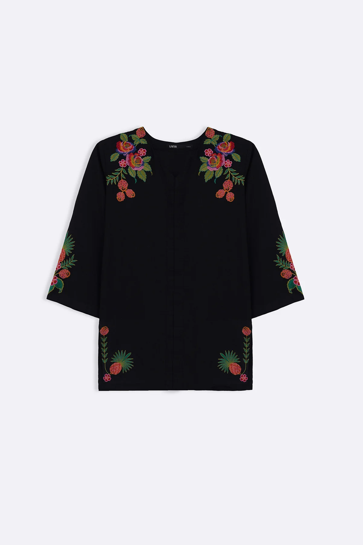 TROPICAL ESCAPE BRODERIE SHIRT - Image 3