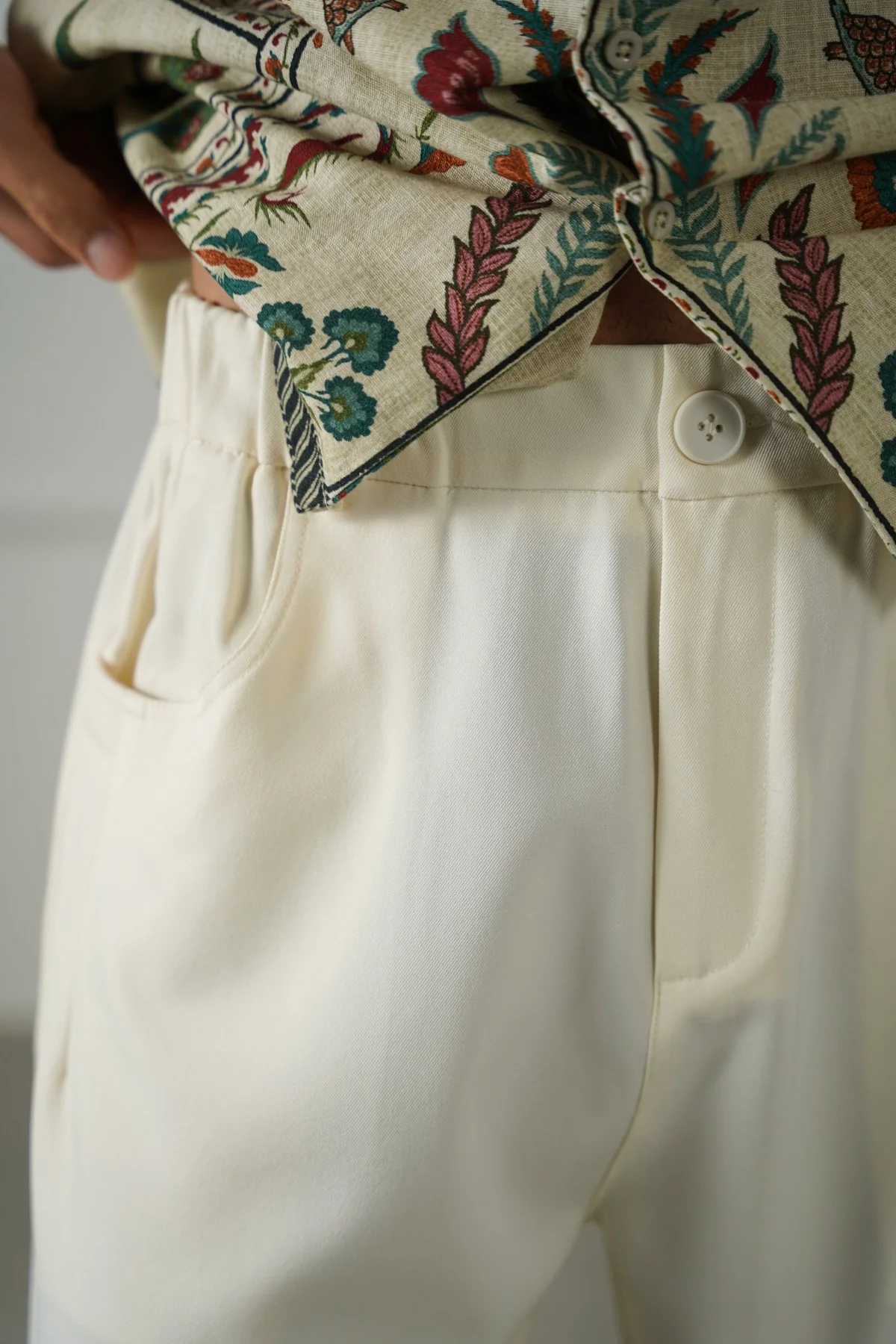 TWILL BAGGY PANTS - Image 5