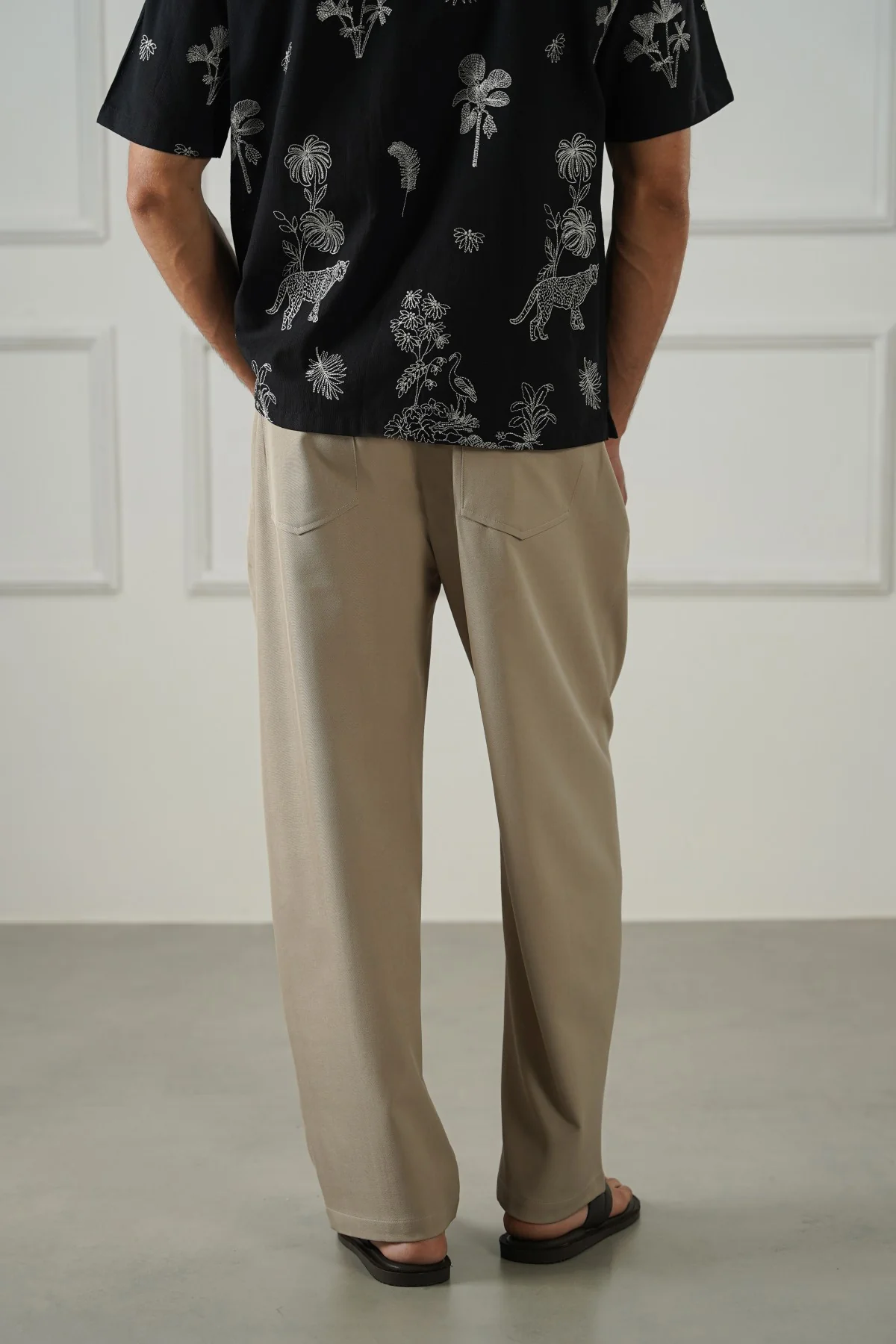 TWILL BAGGY PANTS - Image 5