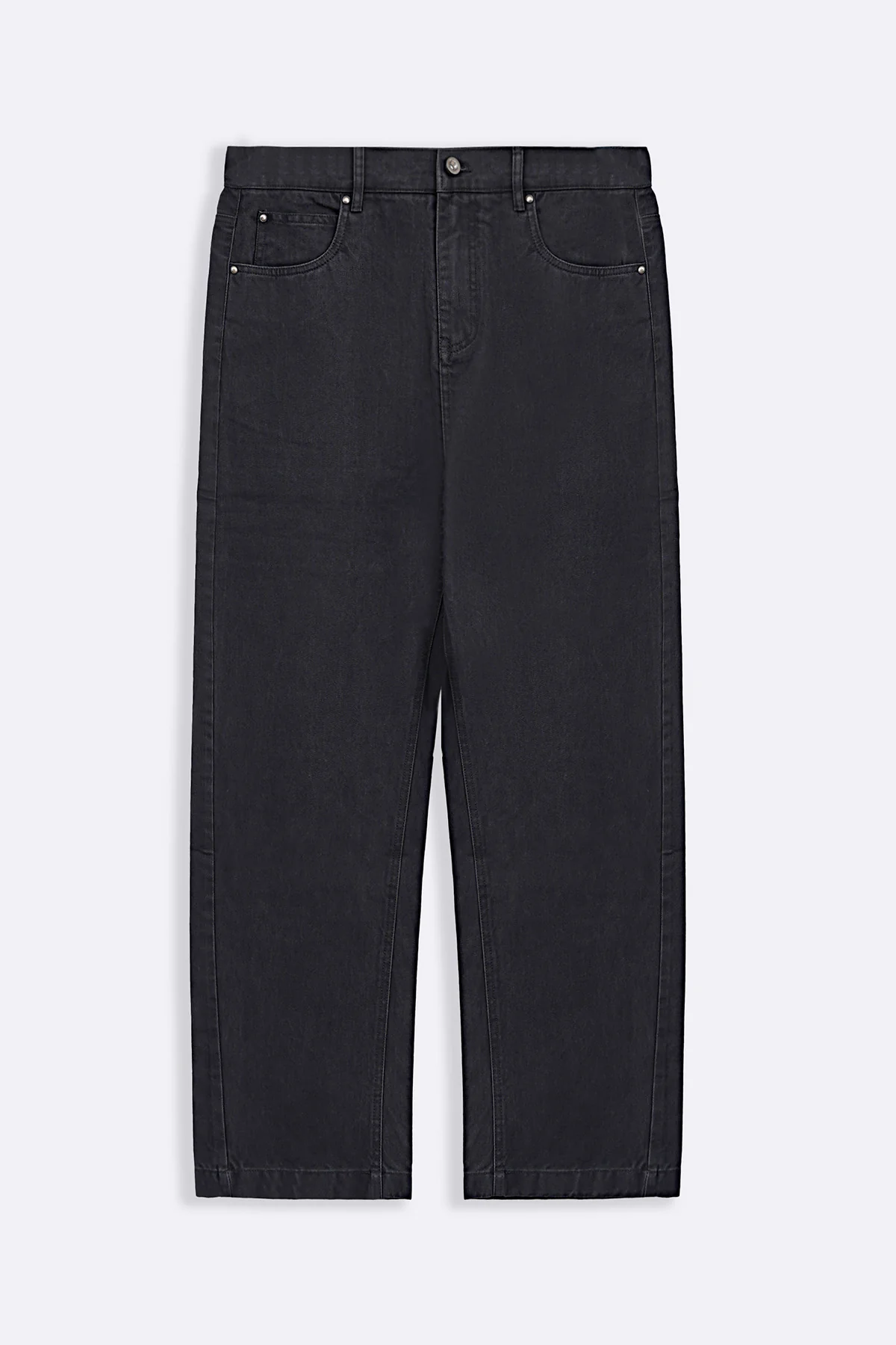 TWILL BARREL JEANS - Image 2