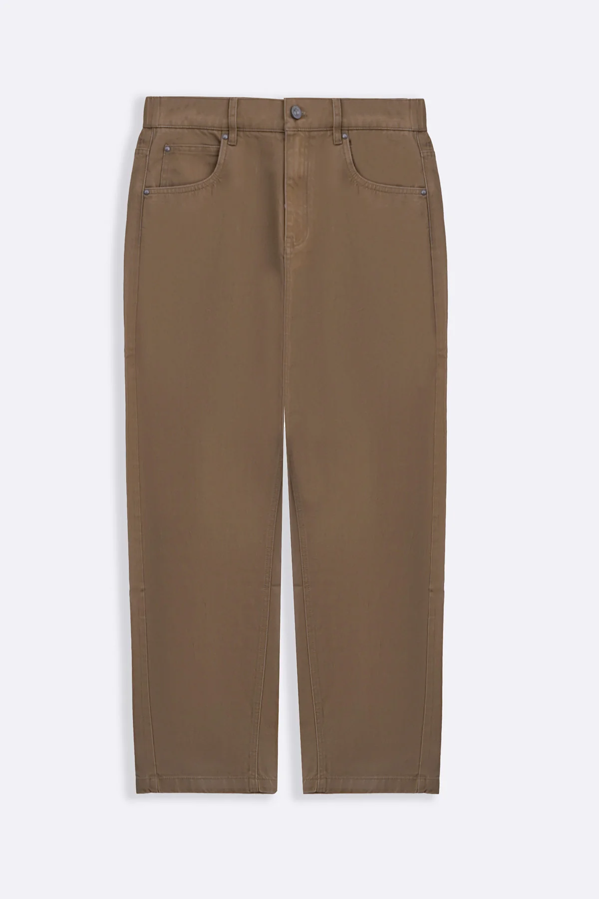 TWILL BARREL JEANS - Image 2