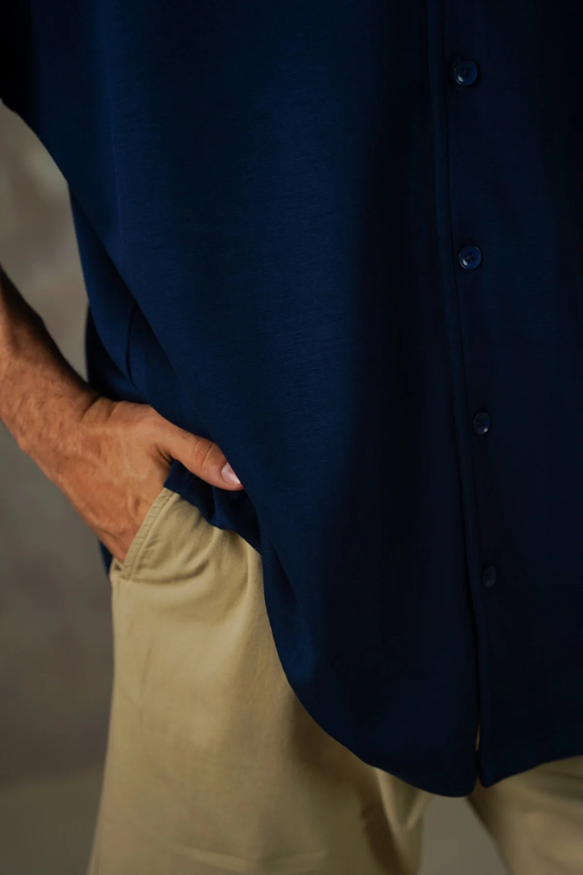 TWILL COTTON SHORTS - Image 3