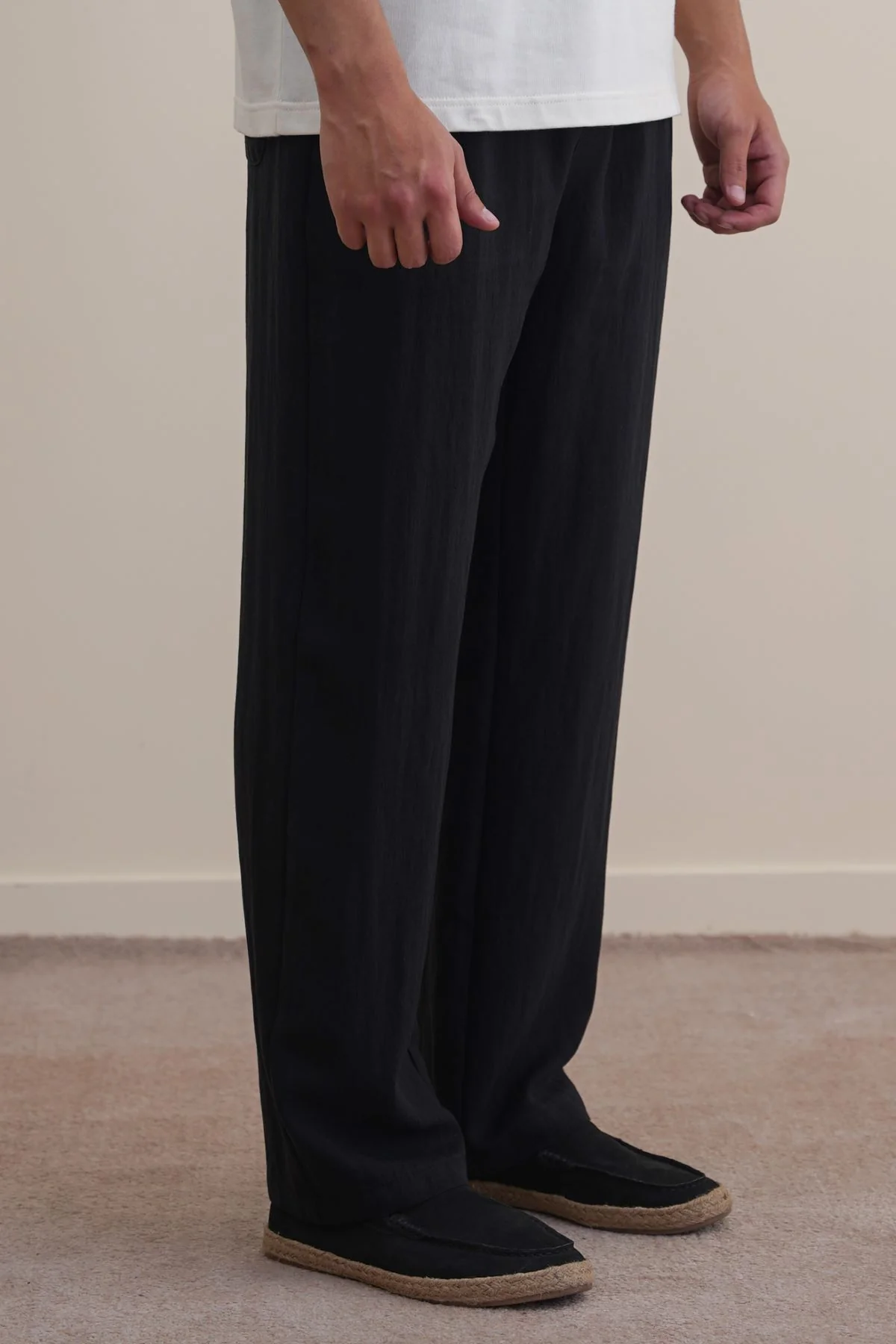 TWILL FLOWY PANTS