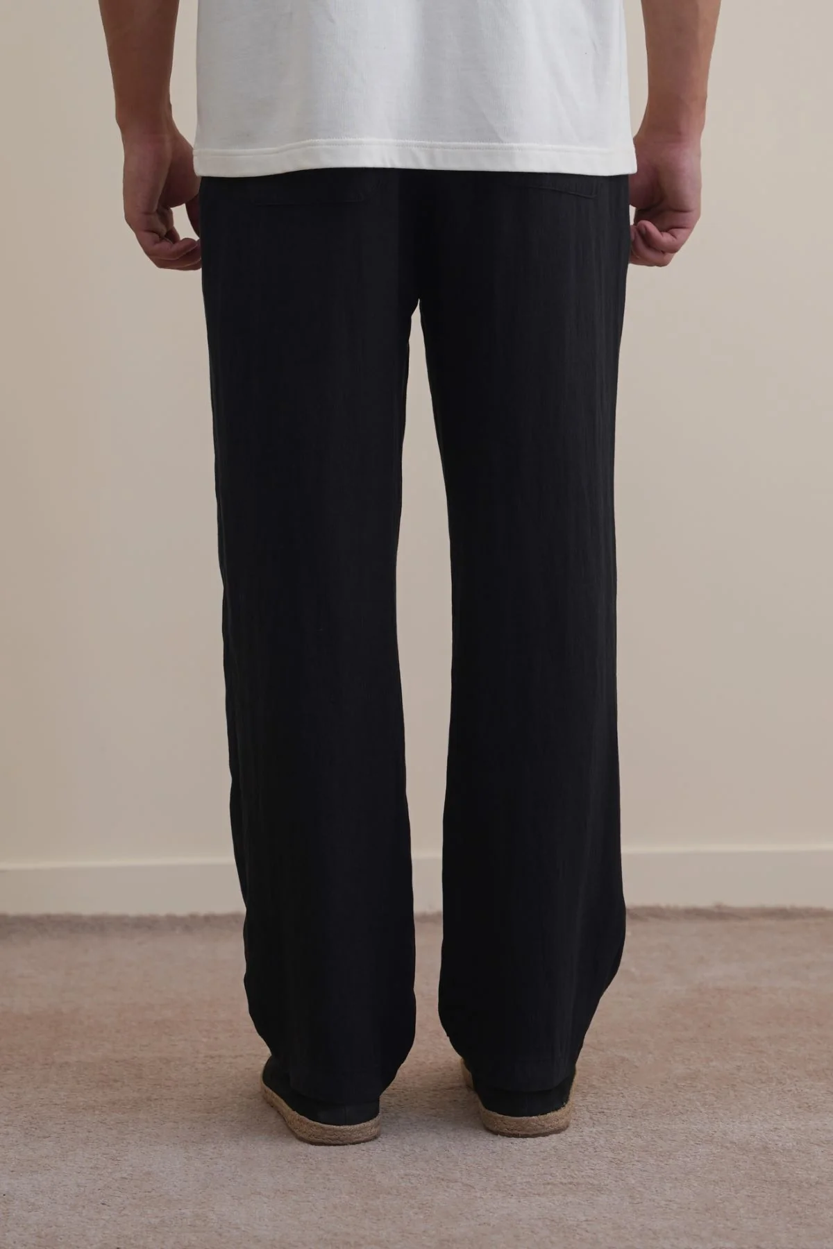 TWILL FLOWY PANTS - Image 4