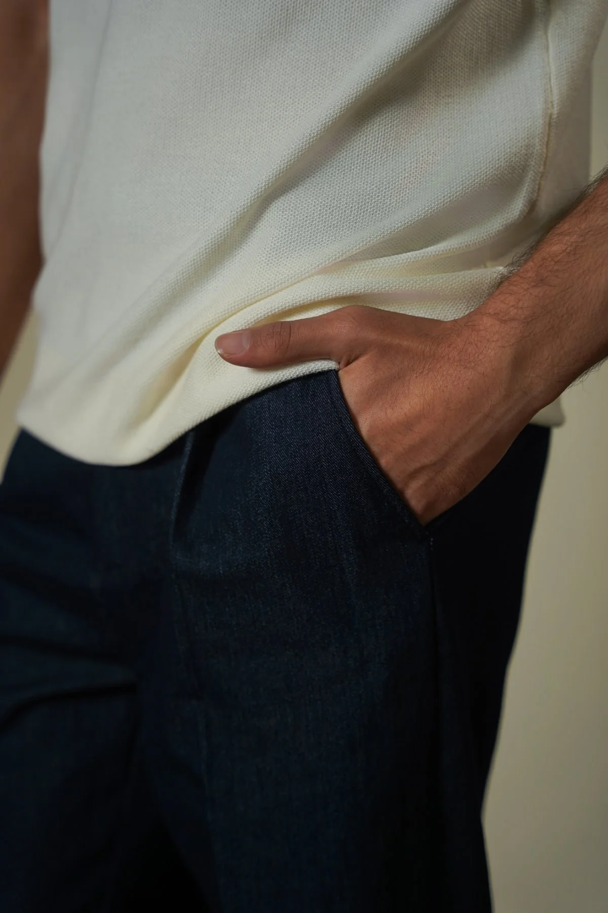 TWILL LOOSE PANTS - Image 4