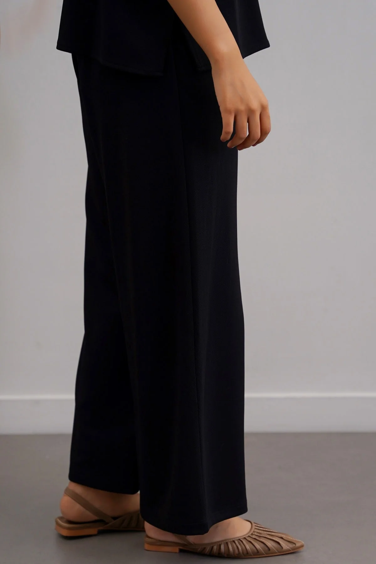 TWILL TEXTURED CULOTTES - Image 3