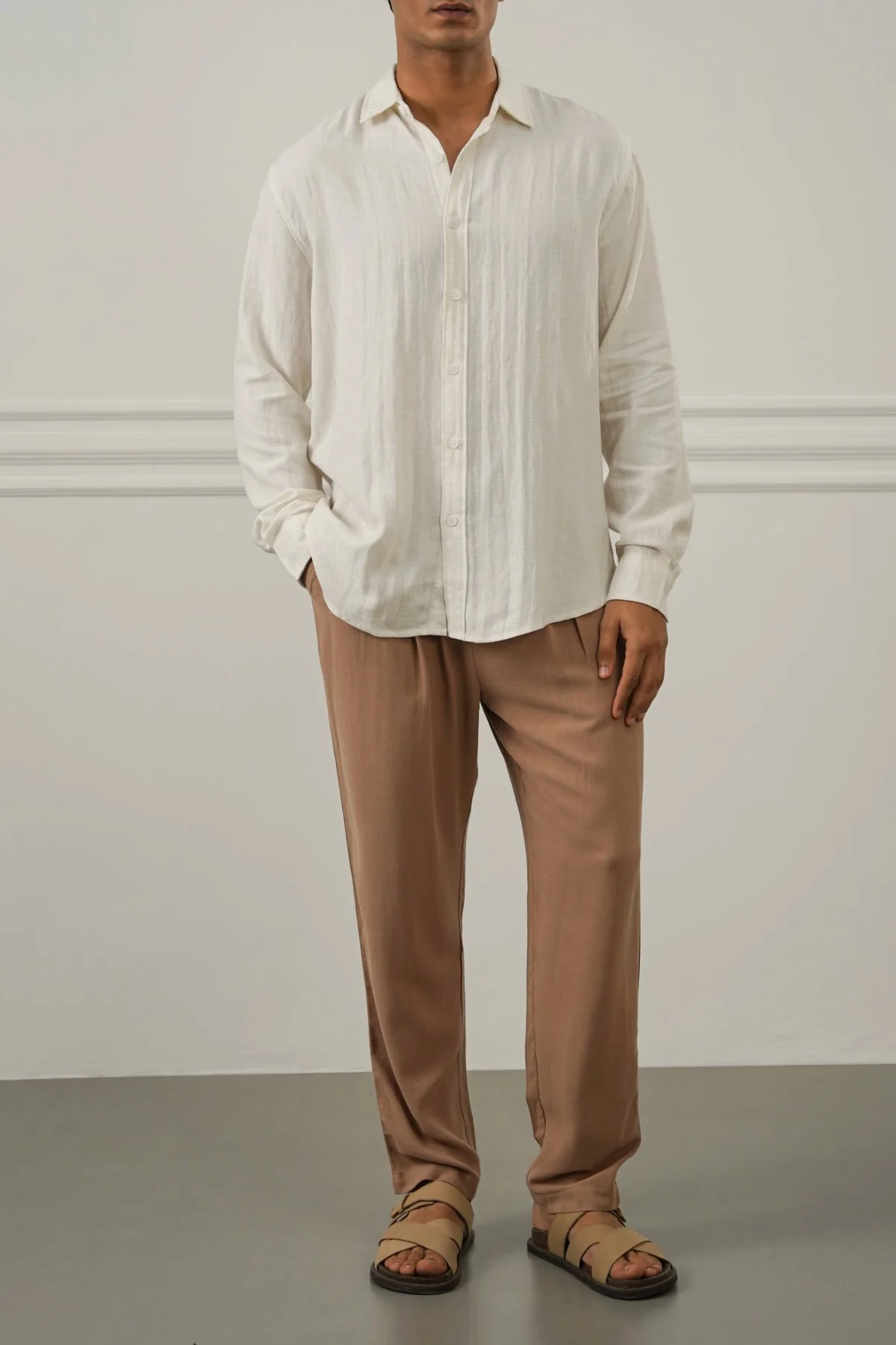 URBAN TEXTURED SHIRT - Image 3
