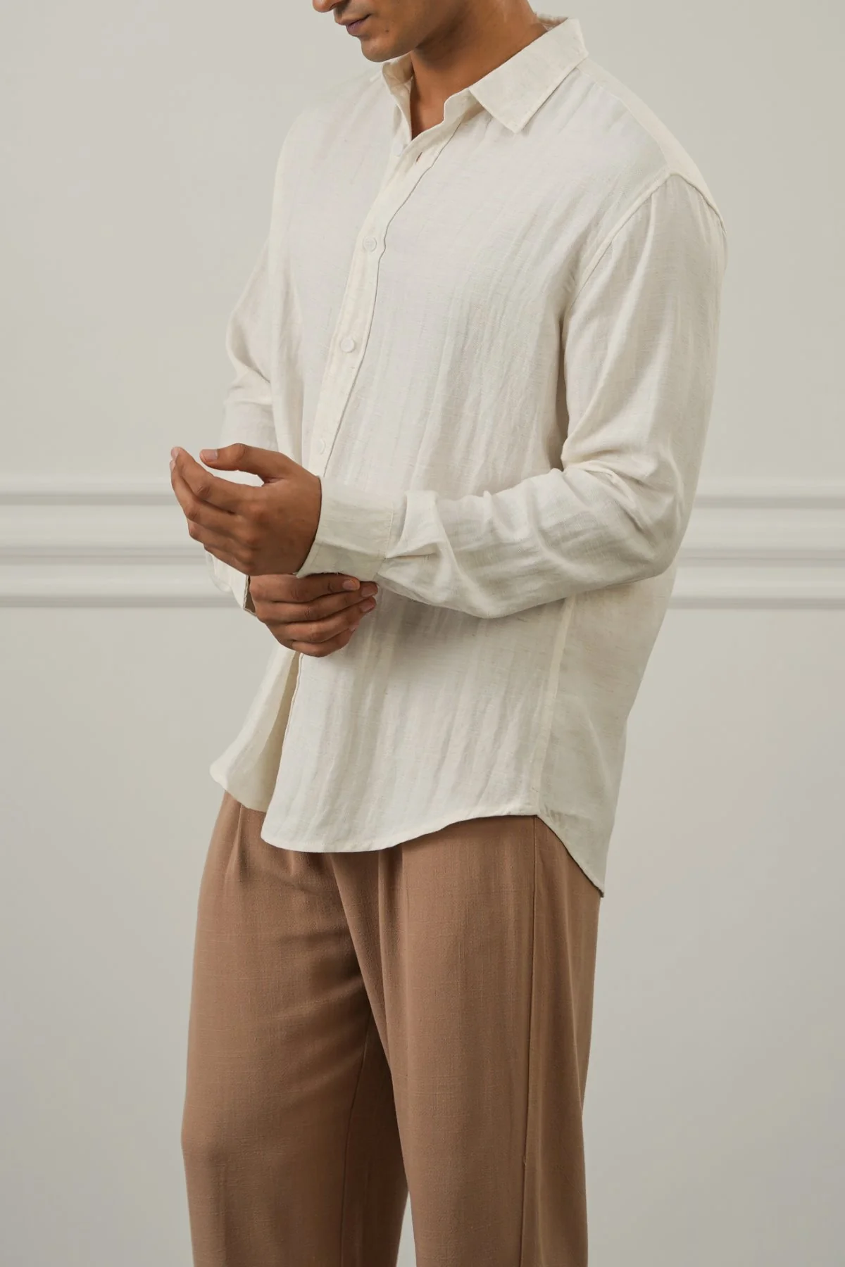 URBAN TEXTURED SHIRT - Image 4