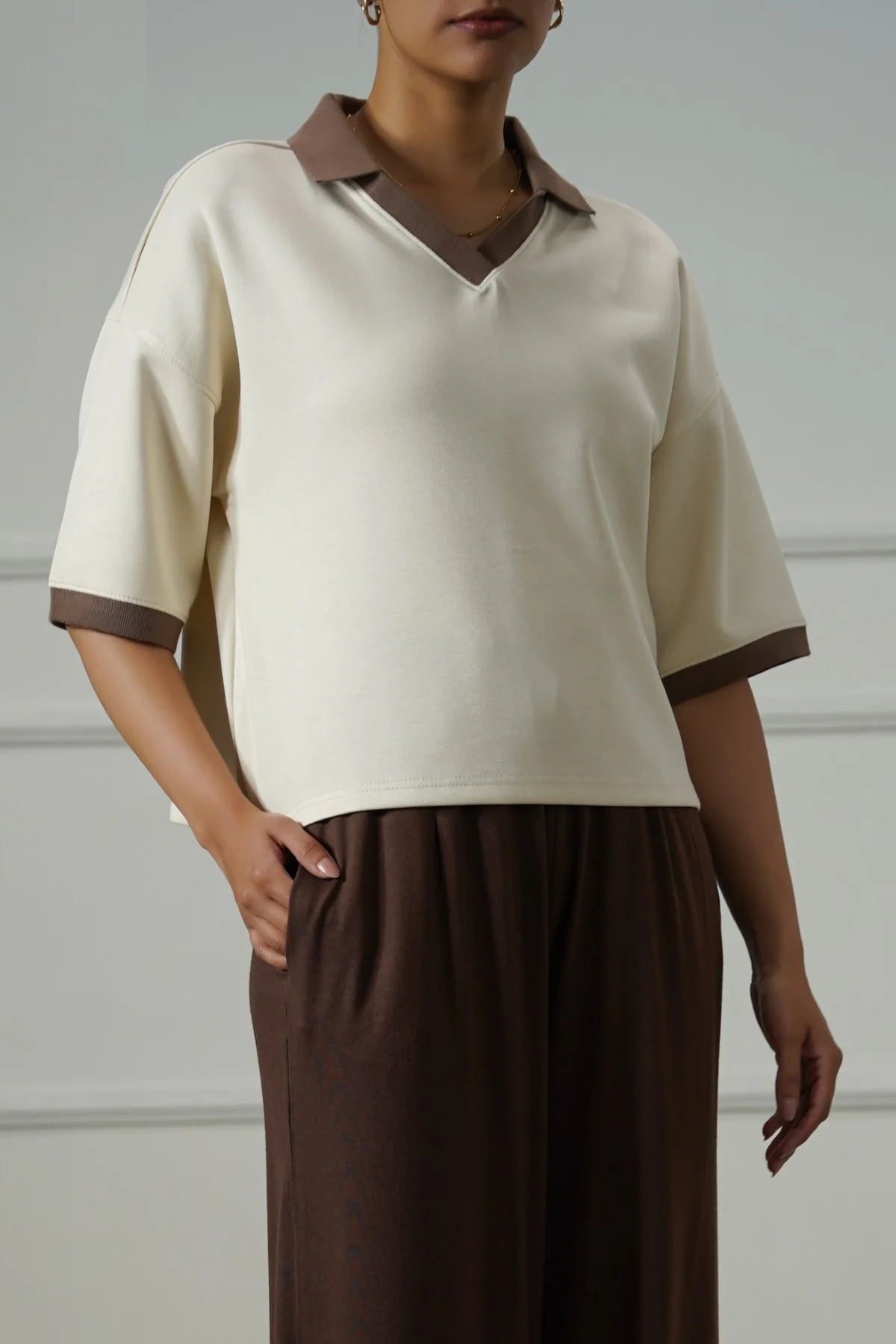 VINTAGE CONTRAST POLO