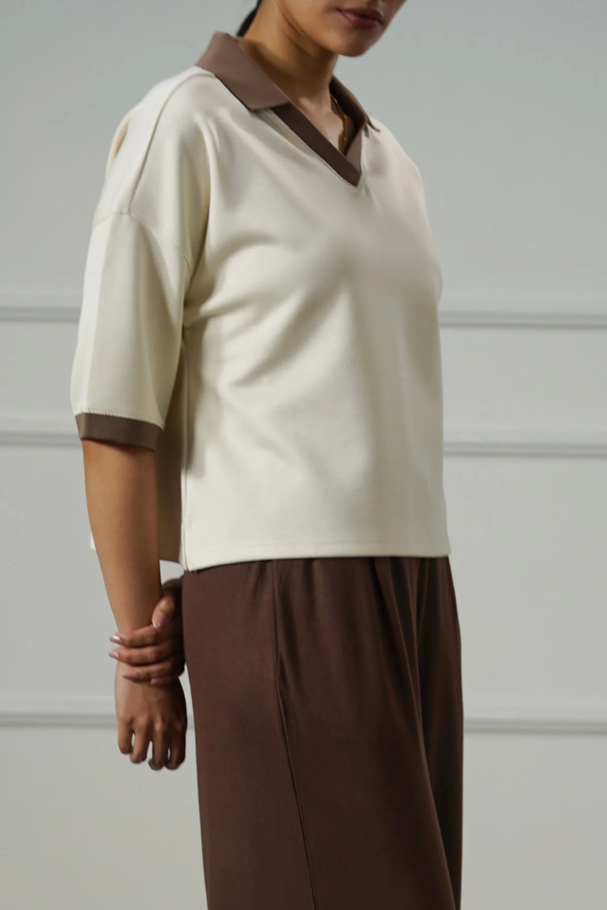 VINTAGE CONTRAST POLO - Image 4