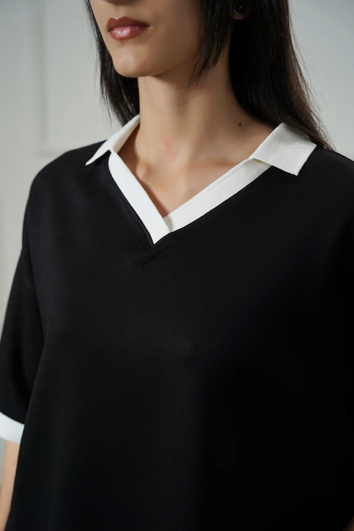 VINTAGE CONTRAST POLO - Image 4